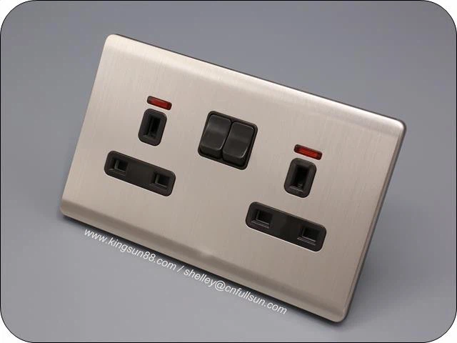 13 Amp Double Gang Socket