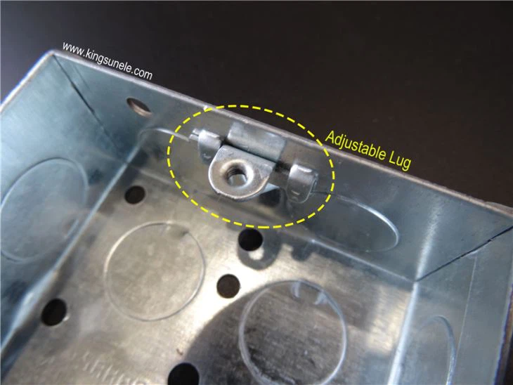 2 Gang Shallow Junction Box