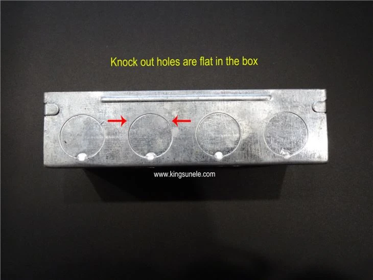 Metal Light Switch Box