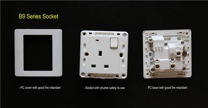 Round Pin Socket With Switch