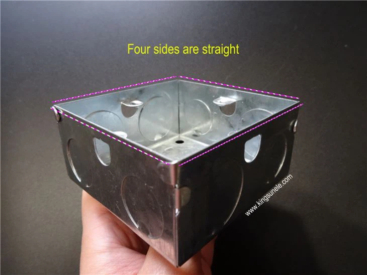 Single Gang Flush Mount Outlet Box