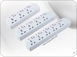 Extension Socket 3 Gang 13A Multi Socket สำหรับใช้ในบ้าน