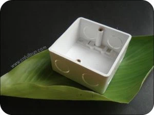 กล่องสวิทช์ PVC 1 Gang Flame Proof